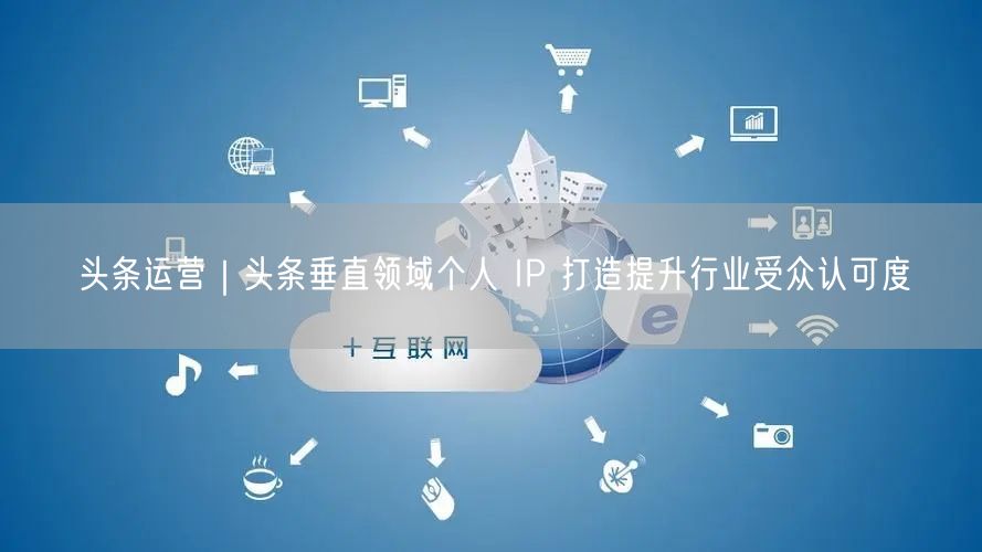 头条运营｜头条垂直领域个人 IP 打造提升行业受众认可度