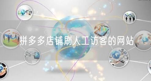 拼多多店铺刷人工访客的网站