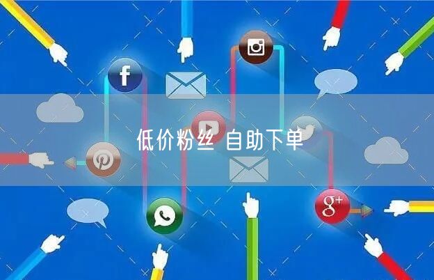 低价粉丝 自助下单