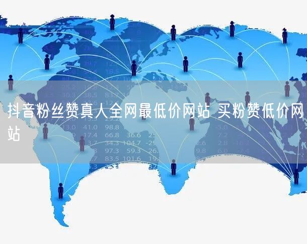 抖音粉丝赞真人全网最低价网站 买粉赞低价网站