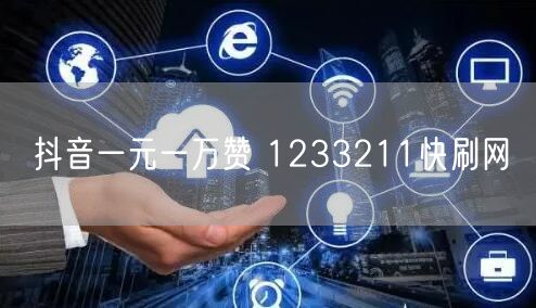 抖音一元一万赞 1233211快刷网