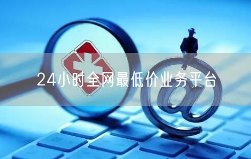 24小时全网最低价业务平台
