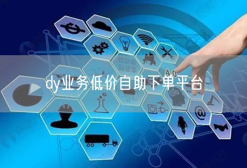dy业务低价自助下单平台