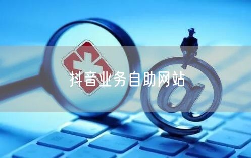 抖音业务自助网站