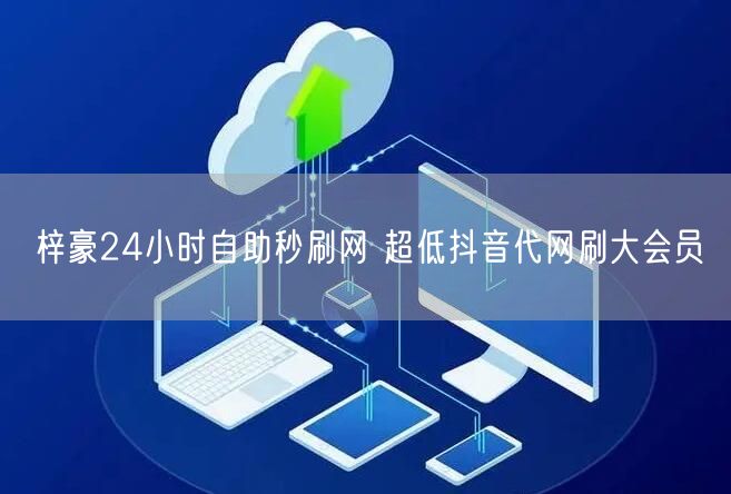 梓豪24小时自助秒刷网 超低抖音代网刷大会员