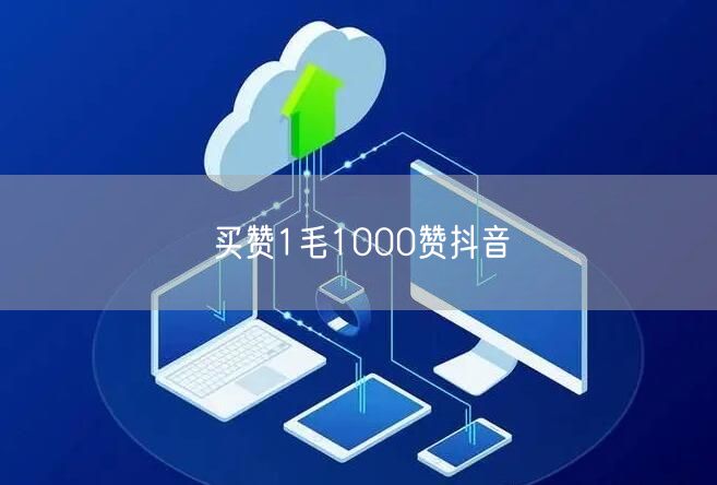 买赞1毛1000赞抖音